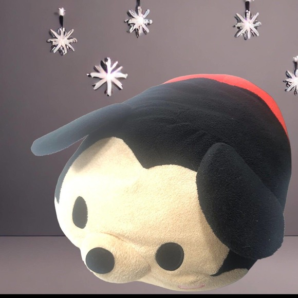 Disney Jumbo Mickey & Minnie Mouse Tsum Tsum Large Plush Pillow Authenti… - Picture 10 of 16